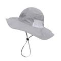 Holiday Savings Deals! Kukoosong Toddler Baby Sun Hat Bucket Hat Memory Cloth Mesh Baby Sunshade Child Fisherman Hat Beach Sunscreen Hat Gray S