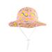 Holiday Savings Deals! Kukoosong Toddler Baby Sun Hat Bucket Hat Summer Kids Colorful Fruit Print Sun Protection Hat Fisherman Hat With Hat Rope Pink 1-2 Years