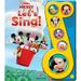 Pre-Owned Disney Junior Mickey Mouse Clubhouse: Let s Sing! Sound Book (Hardcover 9781450830768) by Pi Kids
