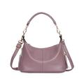 NICOLE&DORIS Women Handbags Tassel Bag Exquisite Bag Fashion Style Zipper Shoulder Bag Ladies Tote Crossbody Bag PU Leather Practical Purple