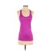 Adidas Active Tank Top: Purple Activewear - Women's Size X-Small