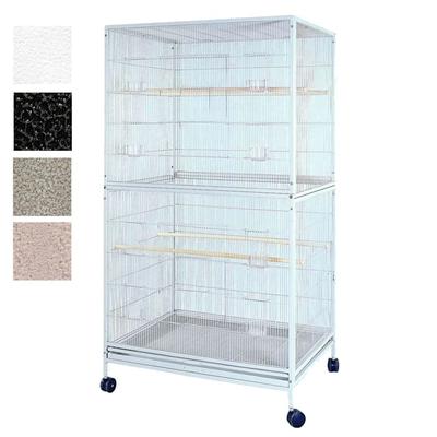A&E Cage Company Flight Cage Platinum Bird Cage, 40" X 30"