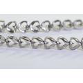 Natural Diamond Tennis Bracelet Hearts With 925 Sterling Silver Bracelet, Estate Jewelry, Vintage