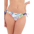 Fantasie Womens Santa Catalina Tie Side Bikini Brief Blue Depths Nylon - Size Large