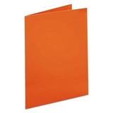Oxford Two-Pocket Laminated Paper Folder 100-Sheet Capacity 11 X 8.5 Metallic Copper 25/box | Order of 1 Box