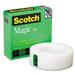 Scotch Magic Invisible Tape - 0.75 Width X 36 Yd Length - 1 Core - Writable Surface Photo-safe Non-yellowing - 1 / Roll - Clear (MMM810341296)