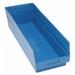 Quantum Storage Systems Shelf Bin Blue Polypropylene 8 in QSB814BL QSB814BL ZO-G4801894