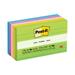 Post-it Notes Original Pads in Jaipur Colors 3 x 5 Lined 100-Sheet 5/Pack (6355AU)