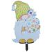 BESTONZON Bright Cartoon Gnome Garden Stake Decorative Easter Element Gnome Lawn Stake Easter Party Prop