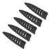 Uxcell Portable PP Knife Sheath Cover Sleeves Knives Edge Guard for 3.5 Paring knife Black 5 Pack