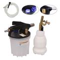 Miumaeov 2L Pneumatic Brake Fluid Bleeder Kit 2.1 Quarts Car Brake Clutch Fluid Bleeding Kit Fluid Bleeder Tool Pneumatic Vacuum Pump