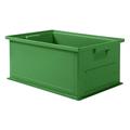 SSI SCHAEFER 1462.191308GN1 Straight Wall Container, Green, Polyethylene, 19 in