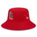 Men's New Era Red St. Louis Cardinals 2023 Fourth of July Bucket Hat