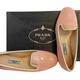 Prada Pink Patent Leather Ballerina Flats Size 35.5