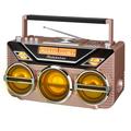 Studebaker Decorative Radio in Gray | 9 H x 16 W x 8 D in | Wayfair SB2165S