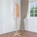 Rebrilliant Wooden Free Standing Coat Rack Stand Wood in Brown | 59.06 H x 16.93 W x 16.93 D in | Wayfair 420FBE8B869945388E5990123761E6A5