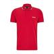 BOSS Herren Paddy Pro Poloshirt aus Baumwoll-Mix mit Kontrast-Details Rot M