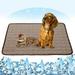 Joefnel Premium Pet Cooling Mat for Dogs and Cats - Non-Toxic Breathable Ice Silk Cooling Pad Blanket Cushion - Cat Sleeping Mat to Keep Pets Cool and Comfortable - High-Quality Cooling Bed