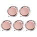 Double-sided makeup mirror 5Pcs Foldable Makeup Mirrors Creative Antique Mirrors Small Double-sided Mirrors