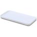 Ceramic dressing table small rectangular bathtub tray bathroom storage rack cosmetic rack for paper towel candle towel plant jewelry ring tableware dressing table perfume-white