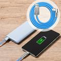 Gyouwnll 180Â° Rotating Fast Charge Cable USB Fast Charging USB To Type C Data Cable 120W Super Fast Charging Type C Silicone Fast Charging Cable Compatible With Android Series
