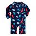 Xinhuaya Toddler Boys Girls Swimsuit One Piece Kids Baby Bathing Suit Swimwear Rash Guard Surfing Suit UPF 50+ 1-7 Y