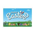 Holiday Background Cloth Hanging Flag Festival Party Decoration Banner Easter Decorative for Home Party Wedding Holiday Spring Decoration Easter Decorations Decorations for Easter Party Easter
