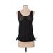 The Free Yoga Active Tank Top: Black Activewear - Women's Size Small