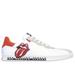 Skechers Men's Rolling Stones: Classic Cup - Stones Invasion Sneaker | Size 10.0 | White | Textile/Leather