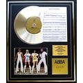 ABBA/CD GOLD DISC, SONG SHEET & PHOTO DISPLAY/LTD. EDITION/COA/ALBUM GOLD/SONG SHEET MONEY, MONEY, MONEY