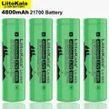 VeitoKala Lii-48S 3.7V 21700 4800mAh Films-lon Batterie Rechargeable 9.snappower 2C Taux Décharge