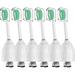 Toothbrush Heads Compatible with Philips Sonicare Medium Soft Dupont Bristles Electric Toothbrush Replacement Heads Fit E-Series Essence Xtreme Elite Advance and CleanCare 3 Pack