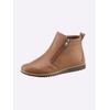Stiefelette ANDREA CONTI, Damen, Gr. 38, braun (cognac), Leder, Glattleder, Rindsleder, sportlich, Schuhe