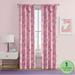 Your Zone Blackout Curtain Panel with Bonus Glow in the Dark 37 x 63 Butterfly Pink