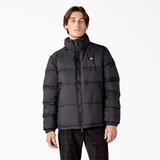 Dickies Men's Waldenburg Puffer Jacket - Black Size XL (TJR44)