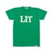 Men's Green Lit Tee