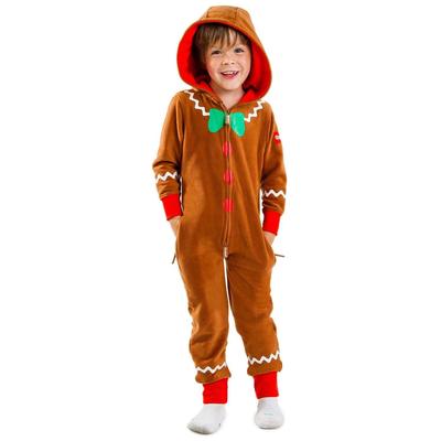 Boy's / Girl's Gingerbread Jumpsuit