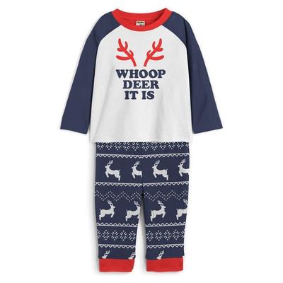 Baby Boy's Whoop Deer It Is Pajama Set