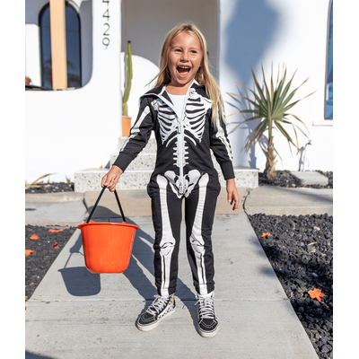 Girl's Skeleton Costume