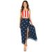 American Flag 2-Piece Maxi Dress