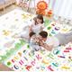 Antrect Baby Play Mat Double-Sided Crawling Mat Waterproof Play Matt Baby 180x120x0.5cm Soft Foam Play Mat Large Baby Play Mat Reversible Baby Mat XPE Padded Play Mat Non Toxic Wipeable Play Mat