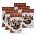 Raw Gorilla Organic Keto Chocolate Granola 6 Pack of 250g | Low Sugar, Vegan, No Added Sugar, Low Carb 4g Net Carbs, Plant Based Breakfast Cereal with Activated Nuts, Grain & Gluten Free