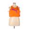 Puma Active T-Shirt: Orange Solid Activewear - Womens Size 2X-Large