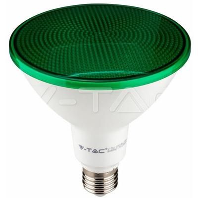 V-tac - LED-Glühbirne E27 17W PAR38 Farbe Grün IP65 Image