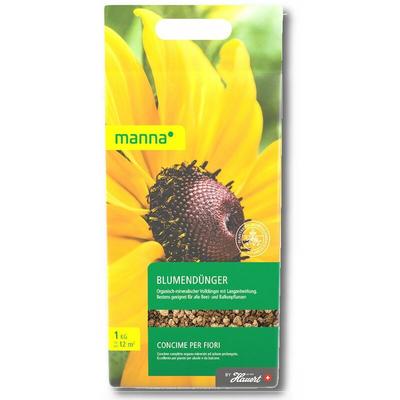 Manna - Blumendünger 1 kg Beetdünger Balkonpflanzen Rosendünger Geraniendünger Image