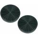 Lot de 2 filtres charbon type 196 (484000008674) Hotte ariston hotpoint, scholtes, siemens, beko,