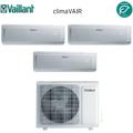 Vaillant - trial split inverter air conditioner series climavair plus vai 8 9+9+12 with