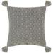 Artistic Weavers Kalae Crochet Pom Throw Pillow with Tassels