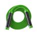 Aluminum Alloy Handle Weighted Skipping Rope Adjustable Weight Bearing Jump Rope Fitness Equipment for MMA Workout Training (Green)