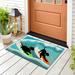 Liora Manne Frontporch Surfing Dogs Indoor/Outdoor Rug